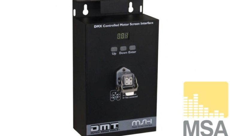 DMT Motor Screen Interface DMX