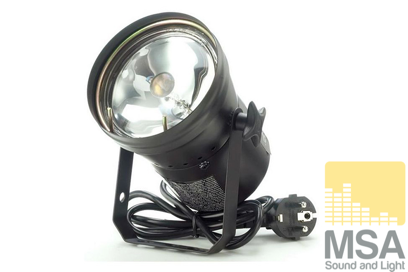 Pinspot zwart 36 watt