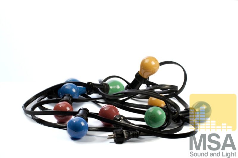 Prikkabel 10 meter 20 lamps (incl. lampen)