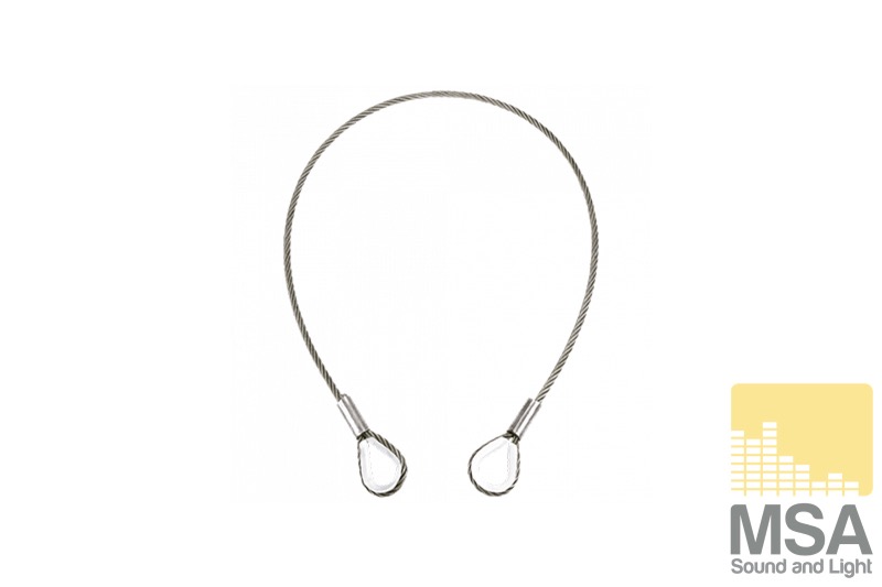 Steel 1 Ton WLL Certified 3 meter 6x36WS core met PVC mantel