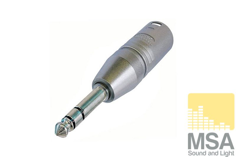 Neutrik XLR male -> 6,3 Jack male (NA3MP)