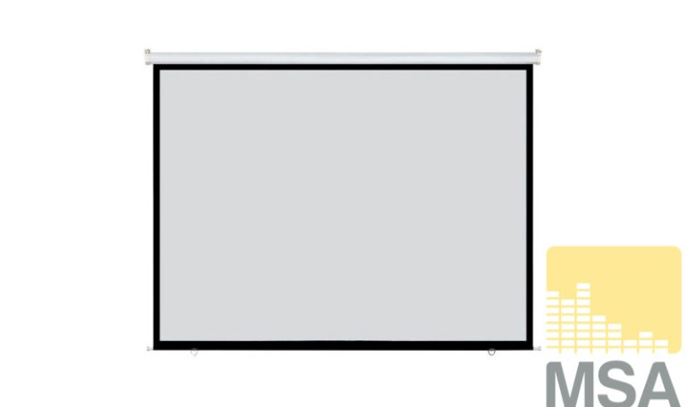 16:9 Projectiescherm 108’’ (Viewing area 240×135 cm) elektrisch
