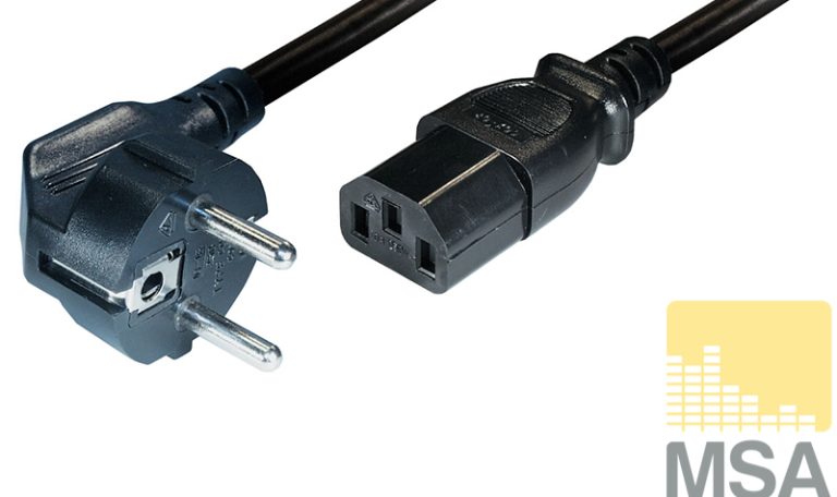Schuko -> Eurokabel 1,8 meter C13