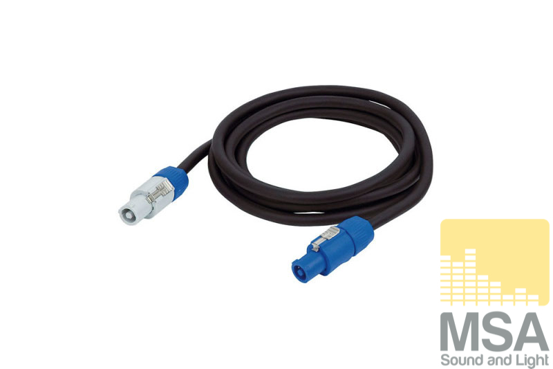 Powercon -> Powercon kabel 5 mtr