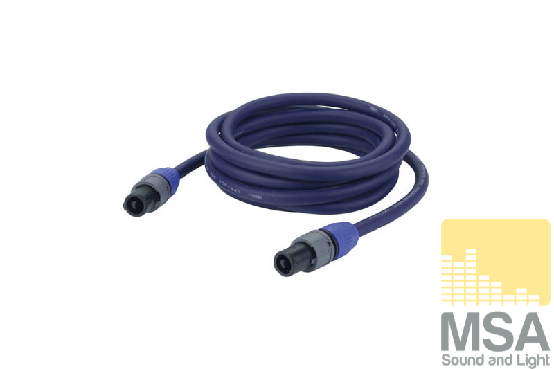 Speakon kabel 2 polig 10 mtr
