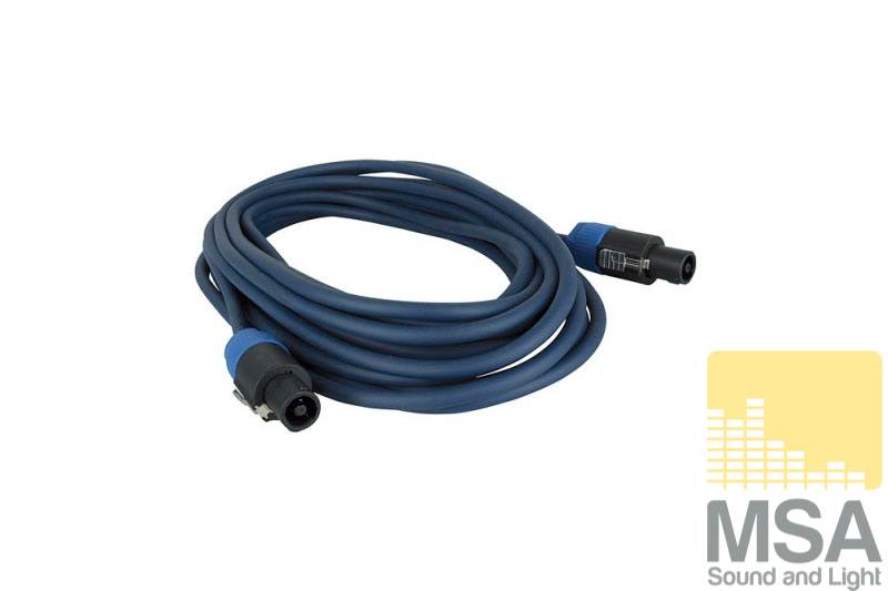 Speakon kabel 4 polig 10 mtr
