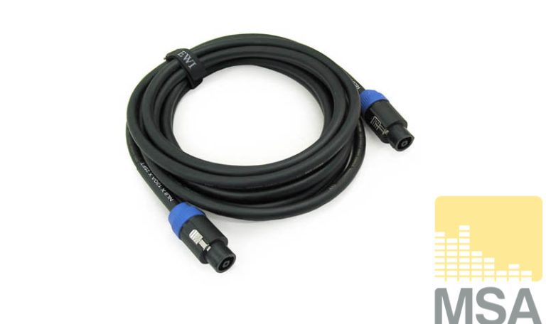 Speakon kabel 8-polig 1 meter