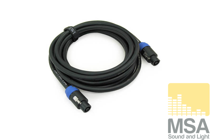Speakon kabel 8 polig 10 mtr