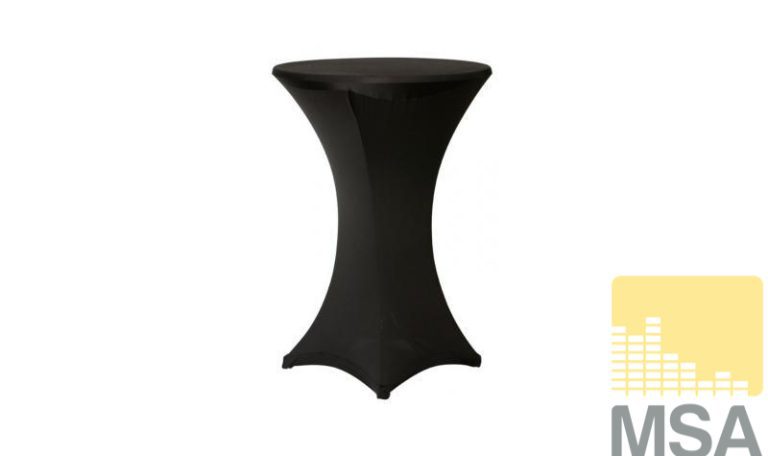 Statafelrok zwart 87 cm