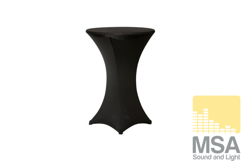 Statafel rok zwart 87 cm
