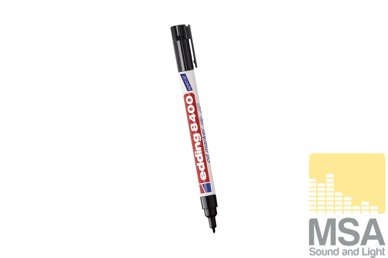 Edding watervaste stift 2mm zwart