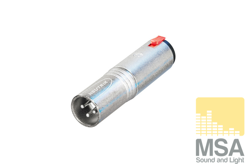 XLR male -> 6,3 Jack female