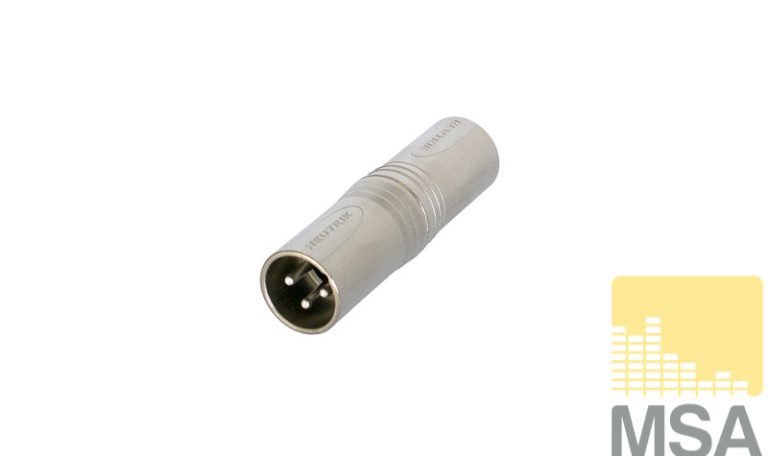 Neutrik XLR male -> XLR male (NA3MM)
