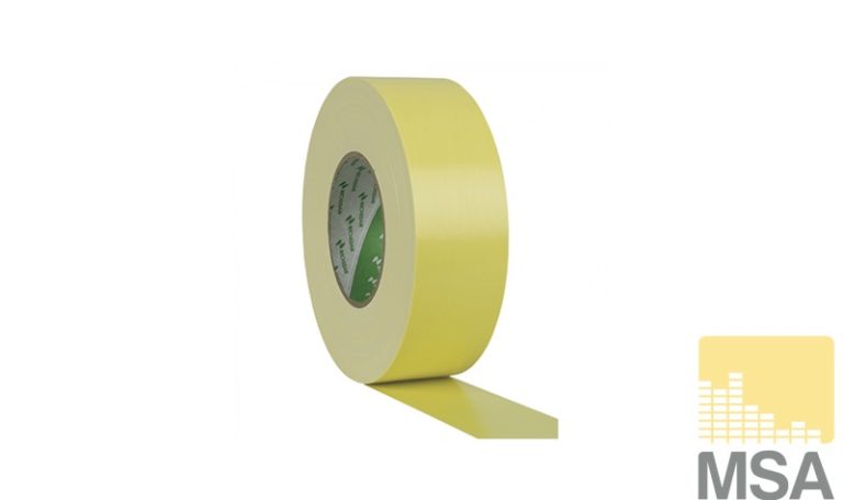 Gaffa tape nichiban 50 mm / 50 meter Geel