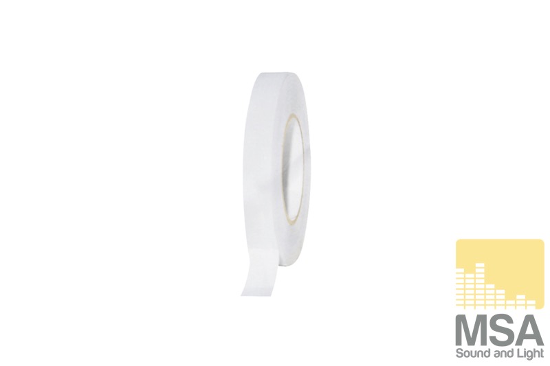 Gaffatape nichiban 19 mm / 50 mtr Wit