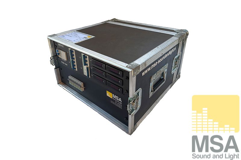 PSA 631 Custom Distro (63A naar 3x 32A + 6x Schuko)