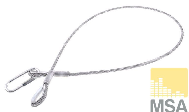 Safety steel max. 25 kg 4 mm 60 cm
