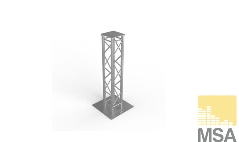 Prolyte truss tower incl. baseplate 0,5 meter