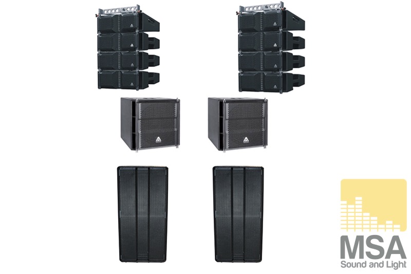 Geluid set 9 Amate Audio Line Array