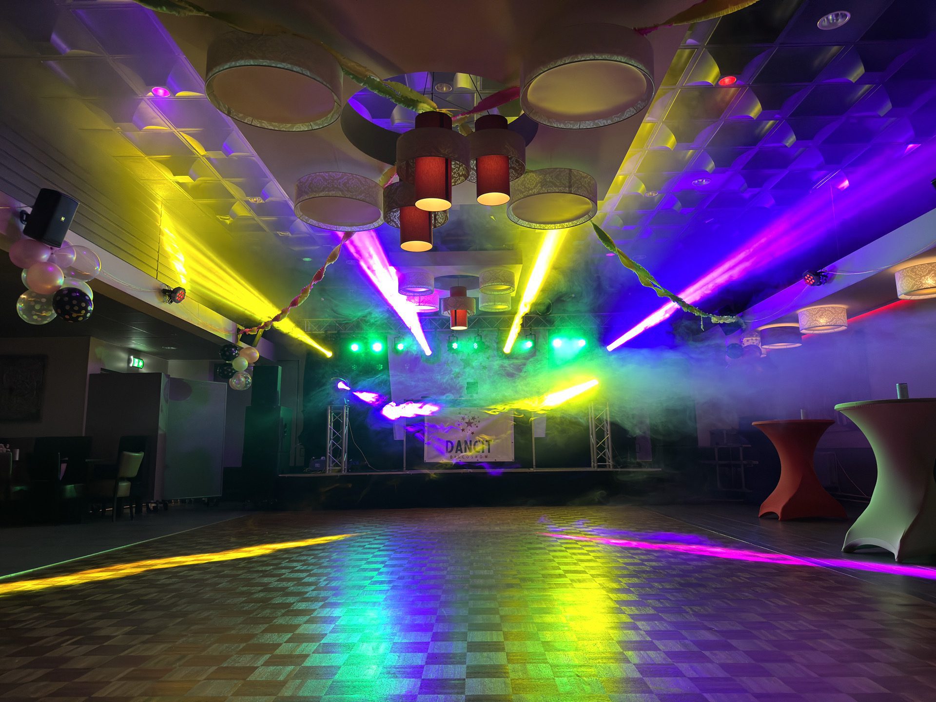 Personeelsfeest van IKEA in Zevenaar, vlak bij Duiven, met licht en geluid van MSA
