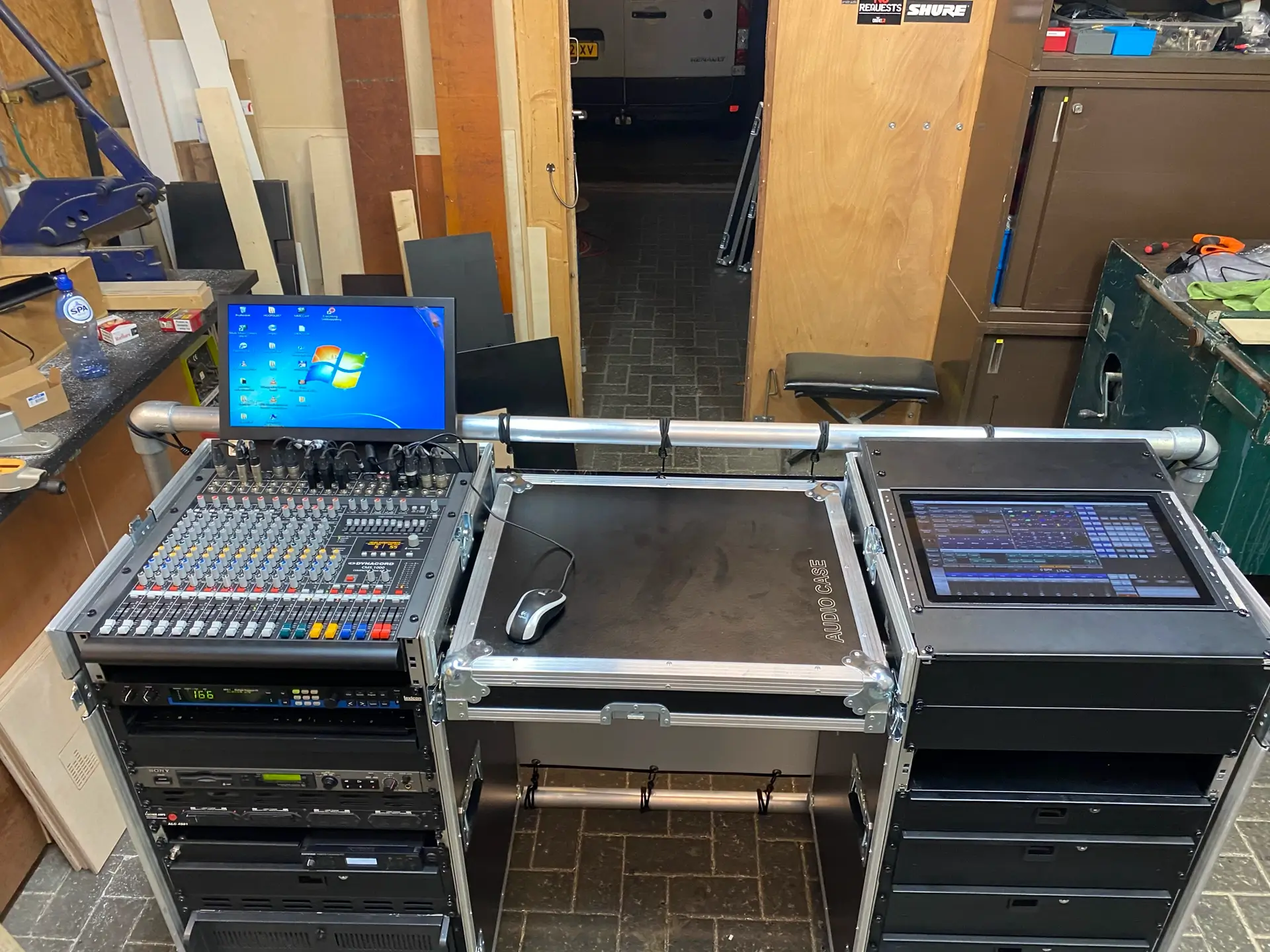 19'' Flightcase op maat flightcase bouwen