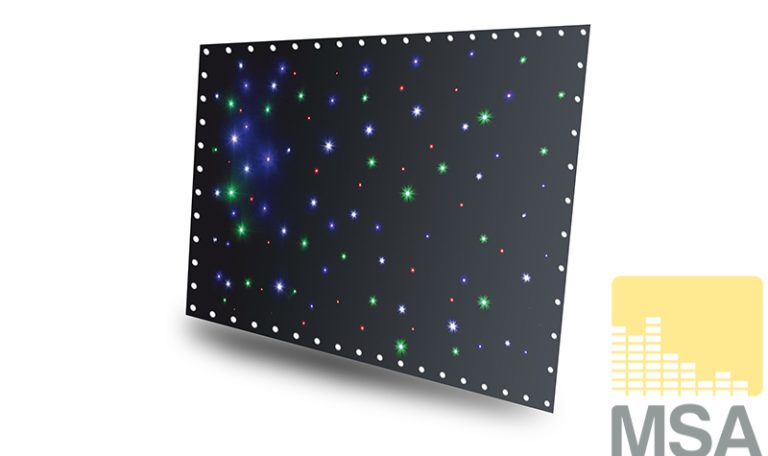 Beamz RGBW LED sterrendoek 2x3 meter