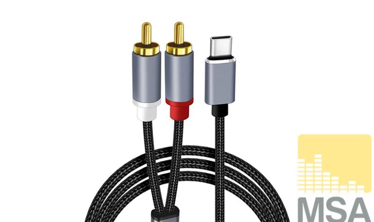 USB C -> Cinch 1 meter