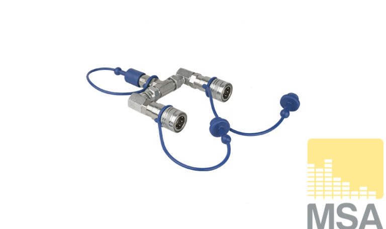 Showtec CO₂ Q-Lock 2-way Splitter