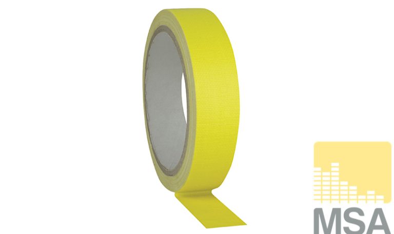 Showgear Gaffa Tape Neon Geel