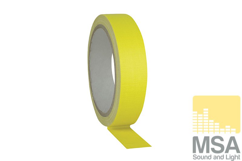 Showgear Gaffa Tape Neon Geel