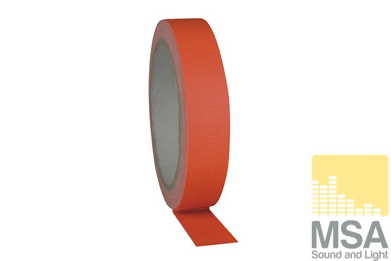 Showgear Gaffa Tape Neon Oranje