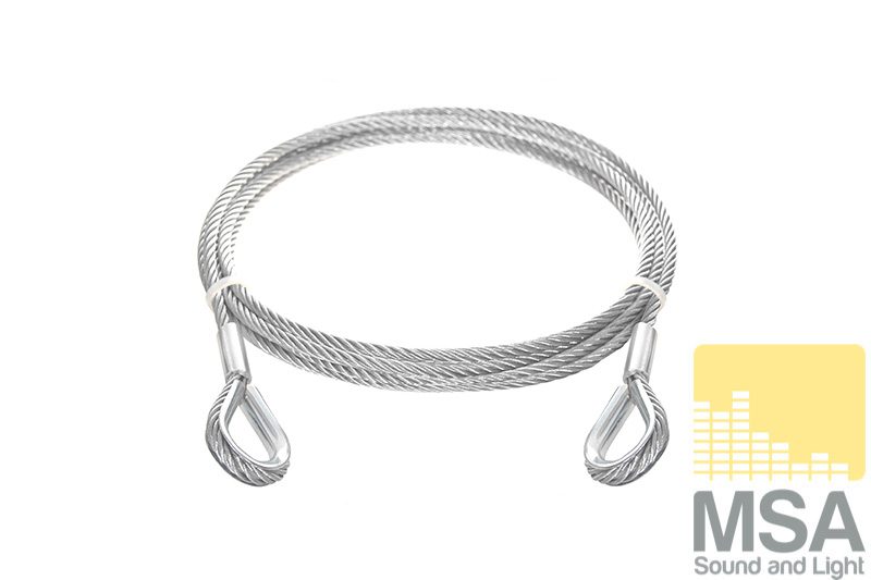 Steel 1 ton WLL-Certified 5 meter 6x36WS core met PVC-mantel