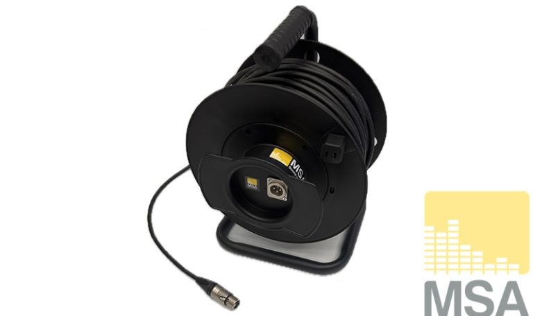 XLR Kabel Haspel 50 meter